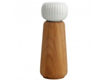 Mlinček za sol ali poper HAMMERSHOI, 18,5 cm, bela, Kähler