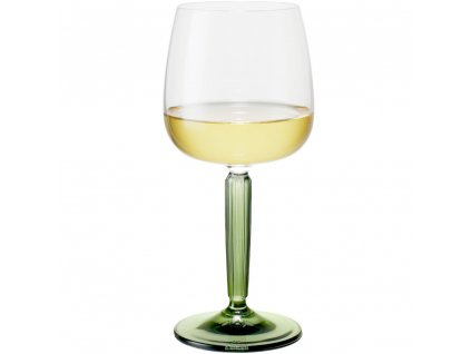 Kozarec za belo vino HAMMERSHOI, set 2 kosov, 350 ml, zelen, Kähler