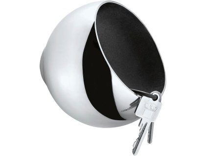 Stenski obešalnik za plašče SPHERE, srebrna, Philippi