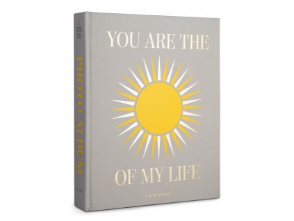 Foto album YOU ARE SUNSHINE, siv, Printworks