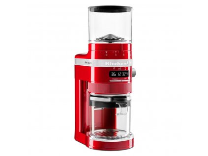 Mlinček za kavo Artisan 5KCG8433ECA, metalik rdeča barva, KitchenAid