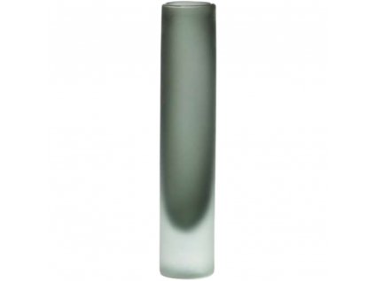 Vaza NOBIS, 30 cm, zelena, steklo, Philippi
