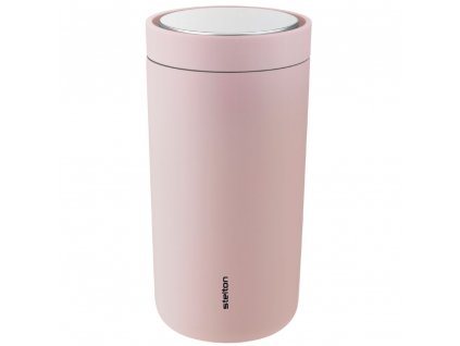
                    
                          Potovalni lonček TO GO CLICK, 200 ml, nežna roza, Stelton                    
                