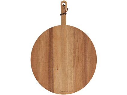 Deska za rezanje in serviranje PIZZA, 50 cm, rjava, Nicolas Vahé