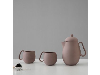Čajna skodelica NINA, set 2 kosov, 250 ml, rdeča, Viva Scandinavia