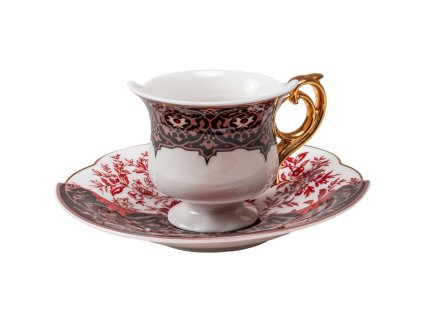 Skodelica za kavo s krožnikom HYBRID SAGALA, Seletti