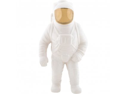 Vaza COSMIC DINER STARMAN, 28 cm, bela, Seletti