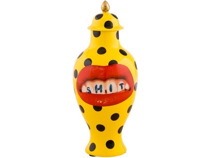 Vaza TOILETPAPER SHIT, 46,5 cm, oranžna, Seletti