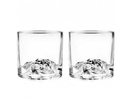 Kozarec za viski MT.BLANC, set 2 kosov, 280 ml, Liiton