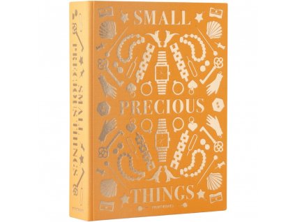 Škatla za nakit PRECIOUS THINGS, rumena, Printworks