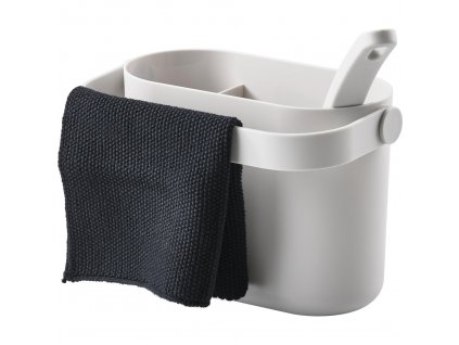 Set za pomivanje posode CIRCULAR, 3 kosi, siv, Zone Denmark