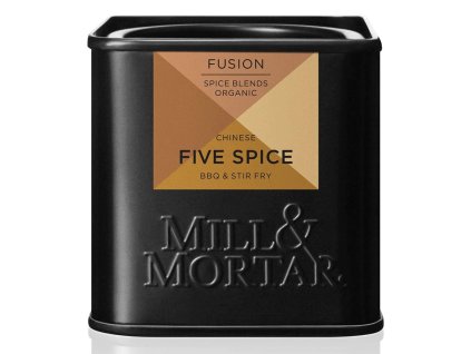 Ekološke začimbne mešanice FIVE SPICE, 50 g, Mill & Mortar