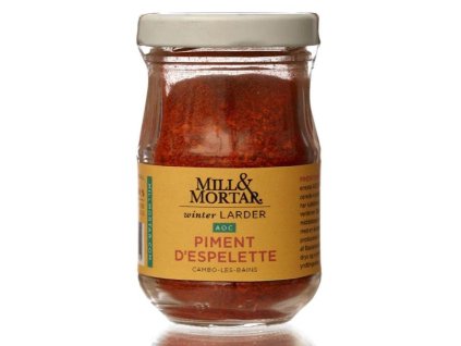 Čili Piment d'Espelette 40 g, kosmiči, Mill & Mortar