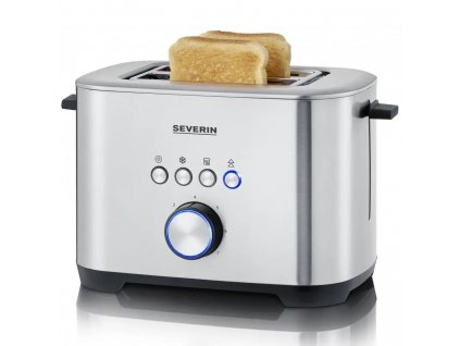 Toaster AT 2620, 26 cm, srebrna, Severin