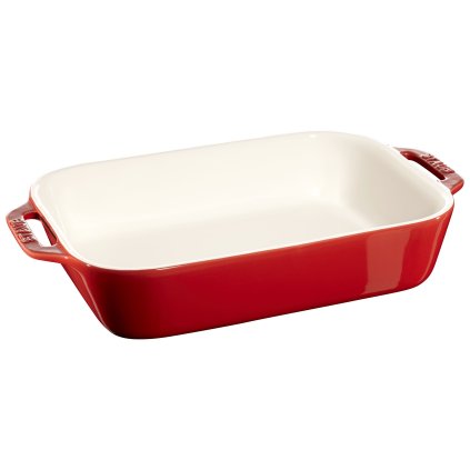 Pekač, 27 x 19 cm, rdeča, keramika, Staub