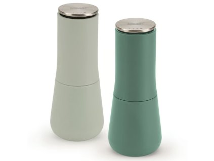 Set mlinčkov za sol in poper MILLTOP 20182, set 2 kosov, zelena, plastika, Joseph Joseph