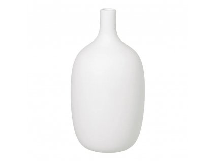 Vaza CEOLA, bela, 21 cm, Blomus