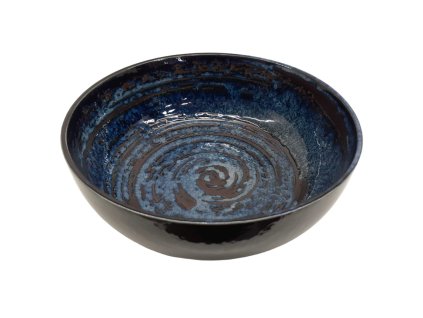 Servirna skleda COPPER SWIRL, 1,8 l, zelena, keramika, MIJ