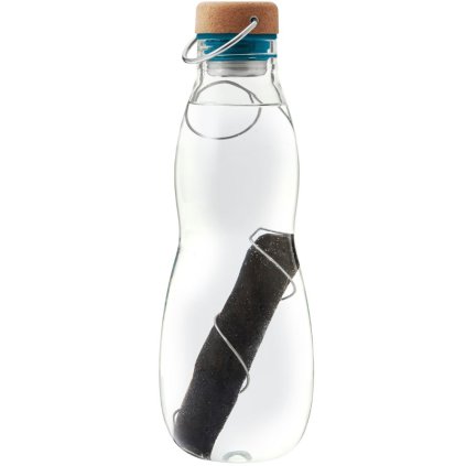 Steklenica za vodo EAU GOOD, 650 ml, ocean, steklo, Black+Blum