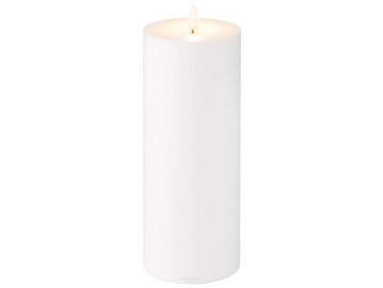 Pisalna svetilka NOCA, 25 cm, LED, bela, plastika, Blomus