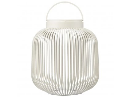 Prenosna namizna svetilka LITO M, 30,5 cm, LED, svilnato siva, jeklo, Blomus