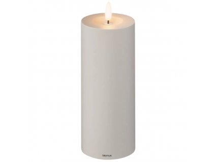 Pisalna svetilka NOCA, 25 cm, LED, temno siva, plastika, Blomus