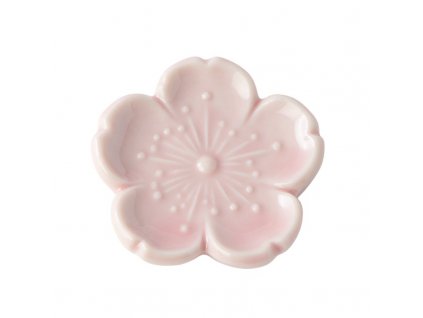 Podstavek za odlaganje palčk PINK SAKURA, 4,5 cm, roza, keramika, MIJ
