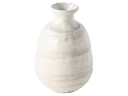 Sake steklenička, 350 ml, bela, keramika, MIJ