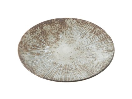 Krožnik za predjed ICE WHITEWASH, 22 cm, bela, keramika, MIJ