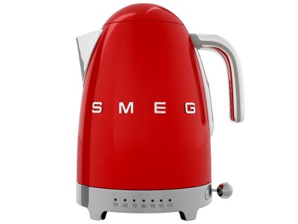 Kotliček z regulacijo temperature KLF04RDEU, 1,7 l, rdeča, Smeg