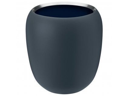 Vaza ORA, 18 cm, prašno modra barva, nerjaveče jeklo, Stelton