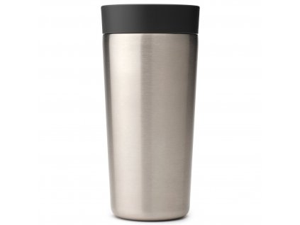Termo lonček MAKE & TAKE, 360 ml, temno siva, jeklo, Brabantia