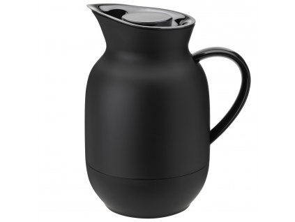 Vakuumski vrč AMPHORA, 1 l, 24 cm, črna, plastika, Stelton