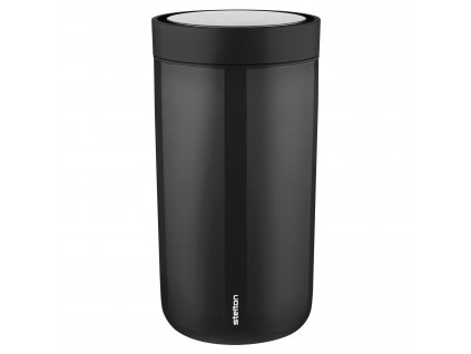 Potovalni lonček TO GO CLICK, 200 ml, črna, Stelton