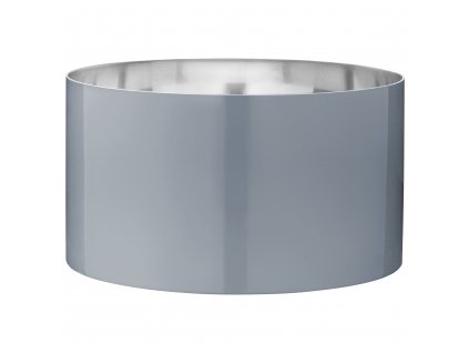 Skleda za solato ARNE JACOBSEN, 24 cm, dimno modra, nerjaveče jeklo, Stelton