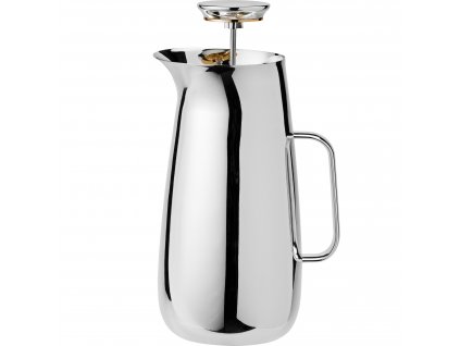 French press za čaj NORMAN FOSTER, 1 l, srebrna, nerjaveče jeklo, Stelton