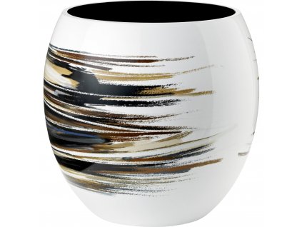 Vaza STOCKHOLM LIGNUM, 21 cm, bela, aluminij, Stelton