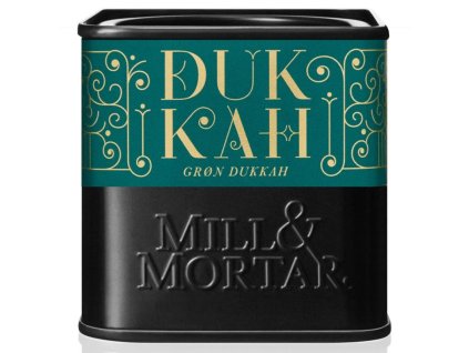 Bio zelena DUKKA, 70 g, Mill & Mortar