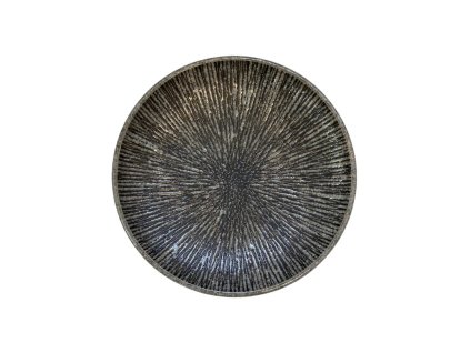 Krožnik za predjed KIZAMI, 19,5 cm, siva, keramika, MIJ