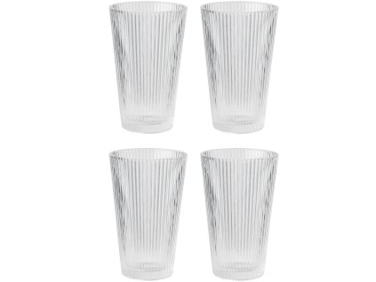 Kozarec za dolgo pijačo PILASTRO, 350 ml, set 4 kosov, prozorna, Stelton
