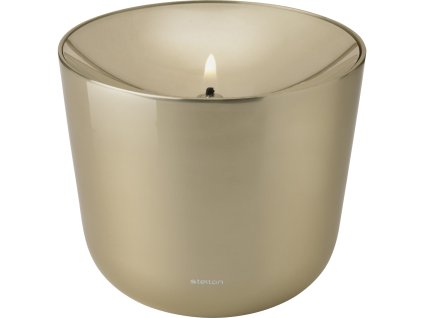 Oljna svetilka SOLIS, 11 cm, medenina, aluminij, Stelton