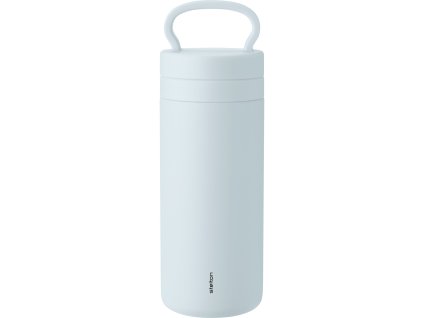 Potovalni lonček TABI, 400 ml, nežno ledeno modra, Stelton