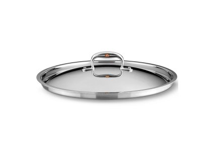 Pokrov za lonec CON CUORE, 18 cm, srebrna, baker, Ruffoni