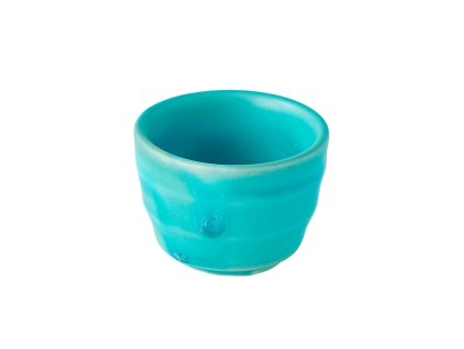 Sake čaša AQUA, 35 ml, modra, keramika, MIJ