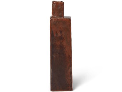 Vaza KOA 10 x 40 cm, rjava, keramika, čvrsta LIVING