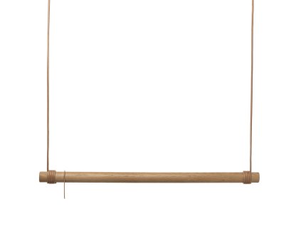 215945 vesak na obleceni swing 110 cm prirodni drevo lind dna