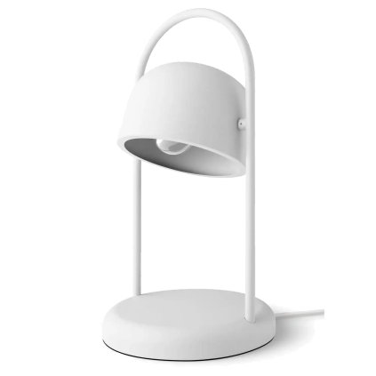 217070 stolni svitidlo quay 40 cm bila ocel eva solo