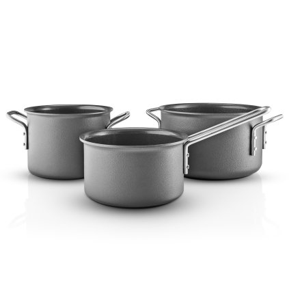 Set posode GREY LINE, set 3 kosov, aluminij, Eva Solo