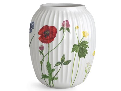 218981 vaza hammershoi summer wild flowers 21 cm bila porcelan kahler