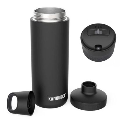 220730 termohrnek etna 500 ml s vickem reno matna cerna nerezova ocel kambukka